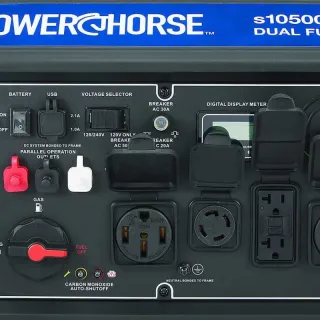 Powerhorse Inverter Generator | 10,500 Surge Watt | Dual Fuel | Electric Start