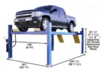 Atlas® 414 Commercial Grade 4 Post Lift 14,000 lbs