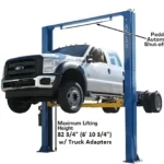Atlas® PV15PX Adj Height Symmetric 2 Post Lift 15,000 lbs