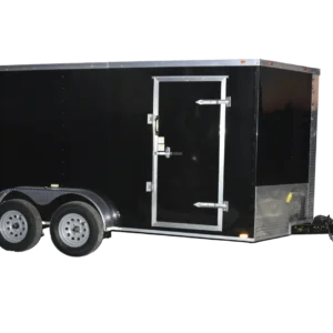 CY242 Cynergy 7×14 Enclosed Trailer TA Black