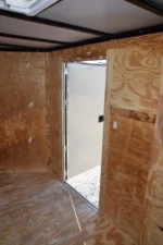 CY211 Cynergy 7×12 Enclosed Trailer SA White