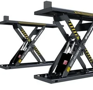 BendPak MDS-6LPF ALI Open Center Mid-Rise Scissor Flush Mount Lift 6,000 lb