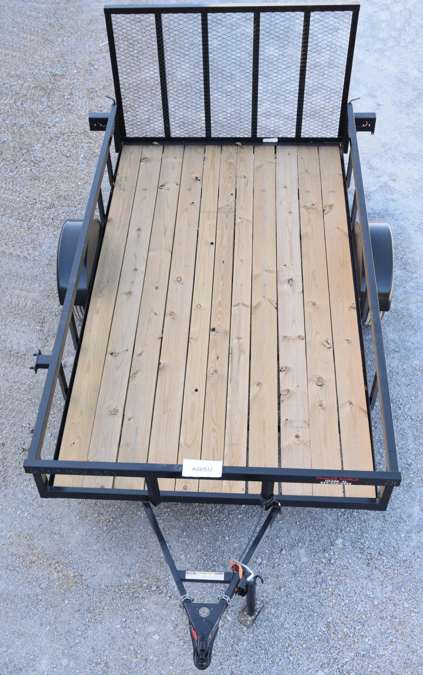 CA113 Caliber 6.5×12 Utility Trailer HD CA113 Caliber 6.5×12 Utility Trailer HD