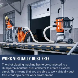 Husqvarna Blastrac 1-10DPS75 | Shot Blaster