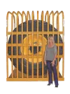 T112 12-Bar Earthmover Tire Inflation Cage