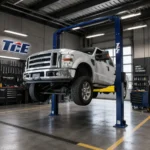 Torin QJY245DX TCE 220V ALI 2 Post Lift 10,000 lb.