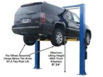 Atlas® 9OHSC-SS Symmetric 2 Post Lift 9,000 lbs