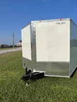 CY704 Cynergy 8.5×24 Enclosed Car Hauler 10K White