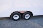 CY229 Cynergy 8.5×24 Enclosed Trailer TA 10K White