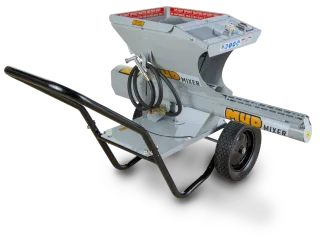 MudMixer Evolution Pro Bundle + 1,200 lbs FREE Quikrete!