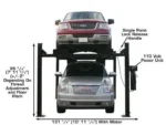 Atlas® Garage Pro 9000 Service/Parking 4 Post Lift 9,000 lbs