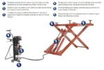 Challenger MR6 6,000 lb. Capacity Portable Mid Rise Lift