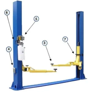 Auto Lift AL2-9K-FX 9,000 lb. 2 Post Floor Plate Car Lift