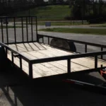 CA133 Cailber 7×18 Utility Trailer HD W/ Brake Axle