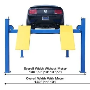 Atlas® 414A Commercial Grade 4 Post Alignment Lift 14,000 lbs