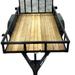 CA123 Caliber 6.5×14 Utility Trailer HD TA W/ Dove Tail