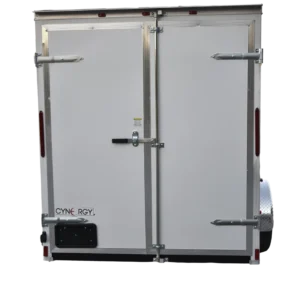 CY247 Cynergy 6×12 Enclosed Trailer SA White Double Door