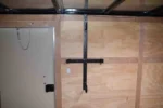 CY230 Cynergy 7×16 Enlcosed Trailer TA White W/ Racks