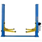Katool KT-H105 Symmetric 2 Post Floor Plate Car Lift 10,000 lbs – Blue