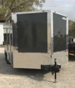 CY221 Cynergy 7×16 Enclosed Trailer TA Charcoal