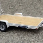 Aluma Wood Deck Utility Trailer #7812ESW