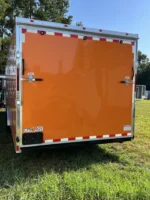 CY708 Cynergy 8.5×28 Enclosed Car Hauler 10K Orange