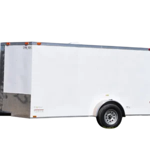 CY208 Cynergy 6×12 Enclosed Trailer SA Basic White