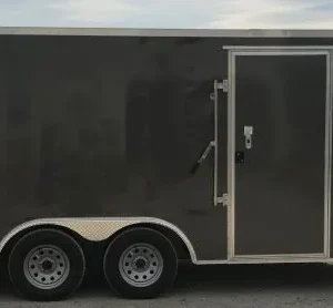 CY225 Cynergy 8.5×16 Enclosed Trailer TA Charcoal