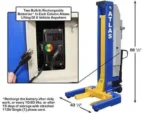 Atlas® ML-6051BC ALI Battery Powered Mobile Column Lift System 111,000 lbs