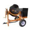 9 Cu Ft Concrete Mixer | Brave | Poly Drum | Honda Gas | Towable