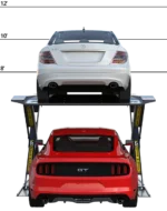 BendPak Autostacker™ A6S 110V Scissors Parking Lift Platform 6,000 lb w/Power Unit Console