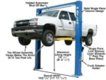 Atlas® OH-10X Ex-Tall/Ex-Wide 2 Post Lift 10,000 lbs