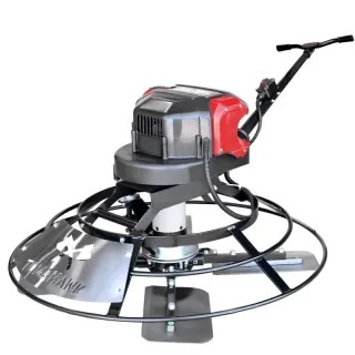 30″ Battery-Powered Portable Power Trowel with 18ft Bull Float Handle