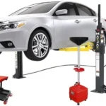MaxJax® M7K Portable Two Post Garage Lift – Deluxe Package