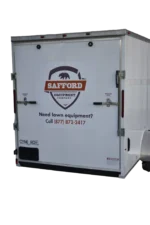 CY245 Cynergy 6×12 Enclosed Trailer SA White 78″