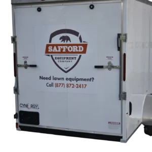 CY245 Cynergy 6×12 Enclosed Trailer SA White 78″