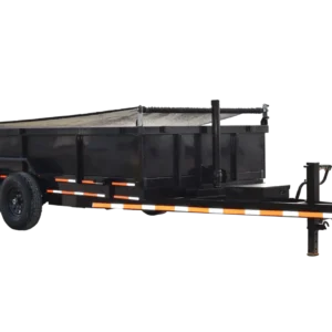 CA805 Caliber 7×16 Dump Trailer 14K Telescope Lift