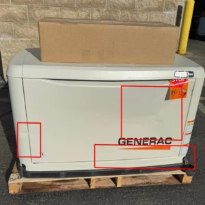 Generac 7291 26kW Guardian Generator with 200A SE Transfer Switch (Scratch & Dent) — Model/SKU 7291-SD27