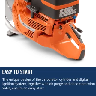 Husqvarna K1270 Rail Power Cutter – Gas