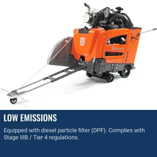 Husqvarna Floor Saw 5000 D | Walk-Behind Floor Saw