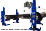 Challenger CLHM-190W ALI HD Wide Mobile Column Lifts (Set of 2)