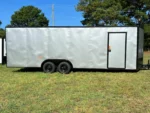 CY709 Cynergy 8.5×24 Enclosed Car Hauler 10K Silver Blackout