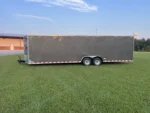 CY702 Cynergy 8.5×28 Enclosed Car Hauler 10K Charcoal Gray