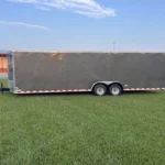 CY702 Cynergy 8.5×28 Enclosed Car Hauler 10K Charcoal Gray