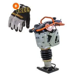 BravePro Tamping Rammer | 4496 Lb. Force | 11.2 in. x 13.4 in. | Honda GXR120