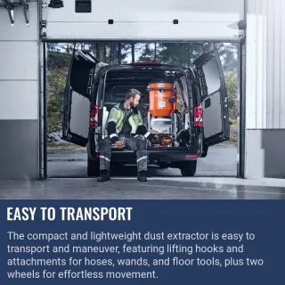 Husqvarna DE 130 H | Dust Extractor