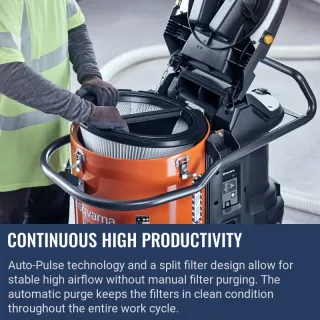 Husqvarna DE 130 H | Dust Extractor