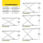 BendPak Autostacker™ A6W Ex-Wide Scissors Parking Lift Platform 6,000 lb w/Power Unit Console