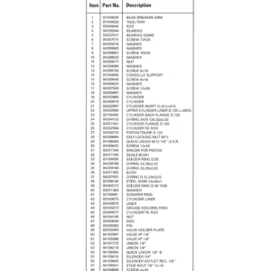 Coats CYLINDER-UPPR,ASSY – 82032885