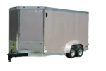 CY257 Cynergy 7×16 Enclosed Trailer TA Pro Rose Metallic